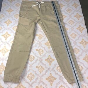 Kids Tan Jogger Sweatpants